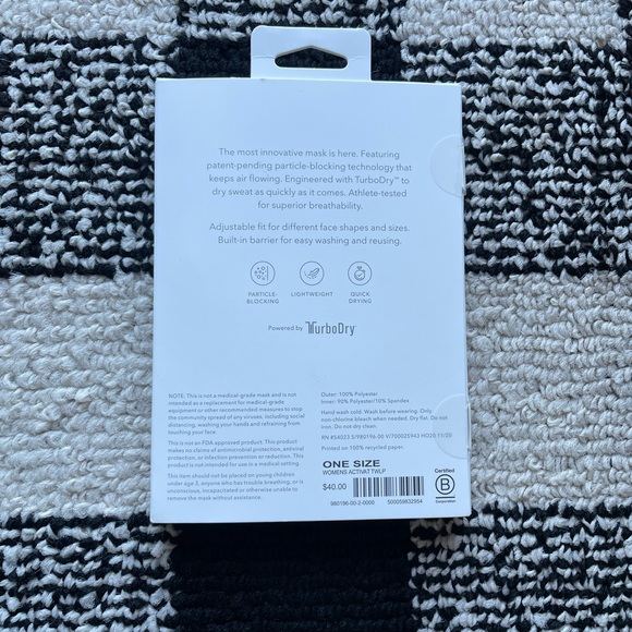 NWT Athleta Activate Mask Set of 2 Masks - Picture 4 of 4